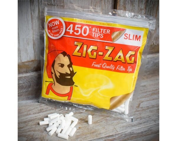 Zig Zag | Slim Filters | Bag 450 Tips